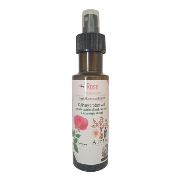 Organic Rose Scented Olive Oil