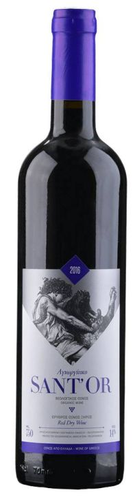 Αγιωργήτικο Οίνος Ξηρός Ερυθρός BIO