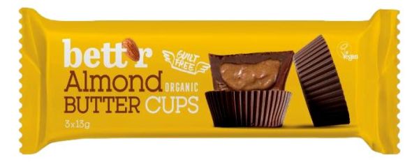 ButterCups με Αμυγδαλοβούτυρο Χ/ΓΛ (3x13gr)