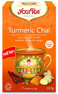 Υogi Tea Turmeric Chai - Ρόφημα για Ενδυνάμωση ΒΙΟ