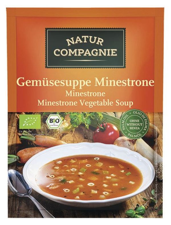 Minestrone Soup (Without palm oil)