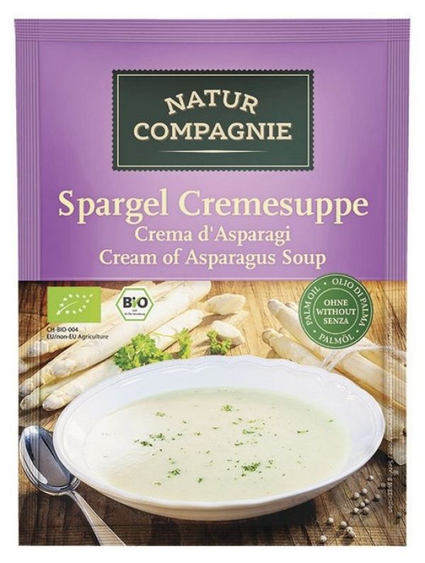 Asparagus soup (No palm oil)