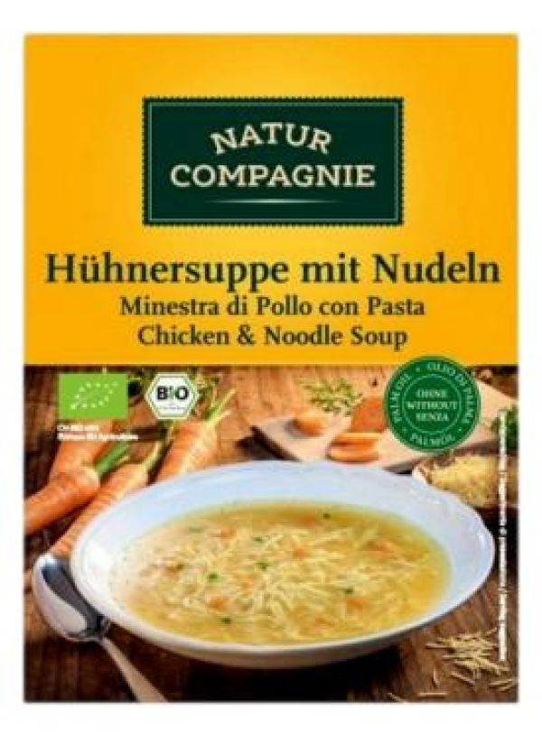 Chicken soup with noodles (No palm oil)