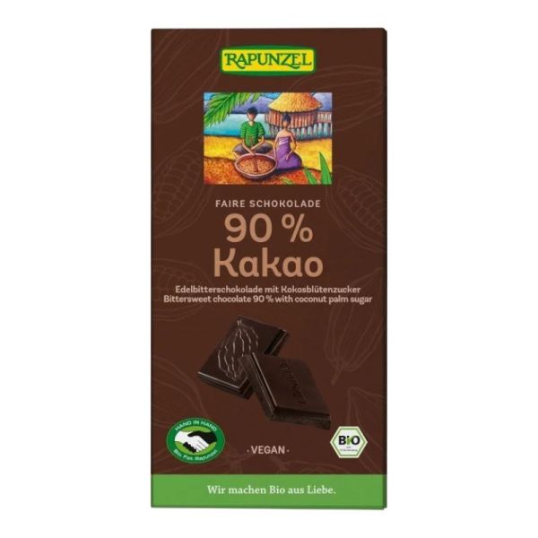 90% Dark Chocolate Coconut Sugar