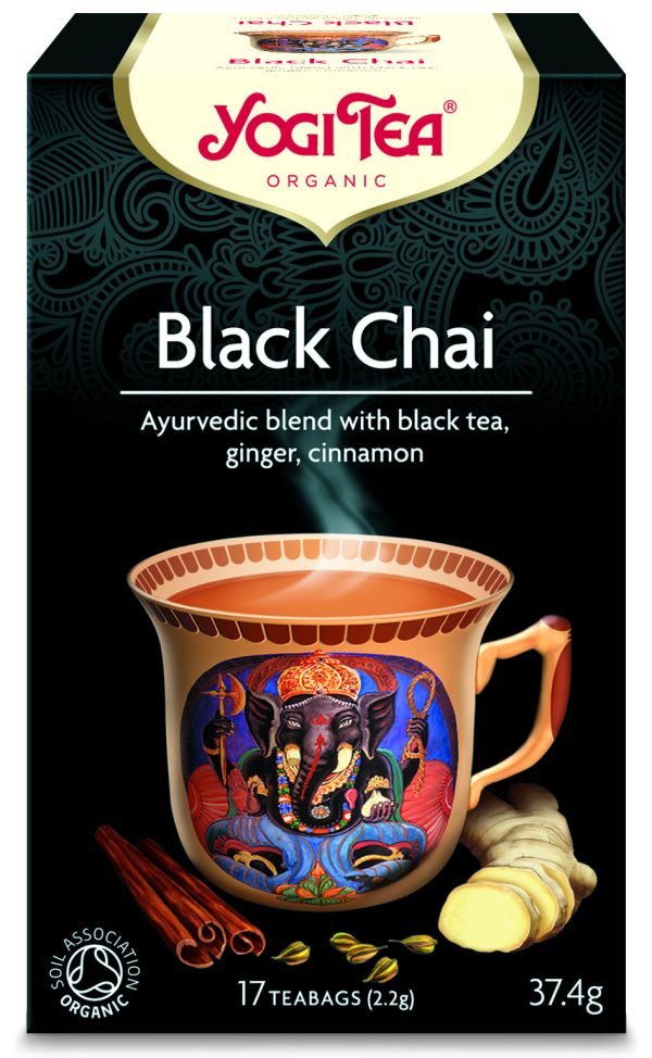 Yogi Tea Black Chai Organic Beverage