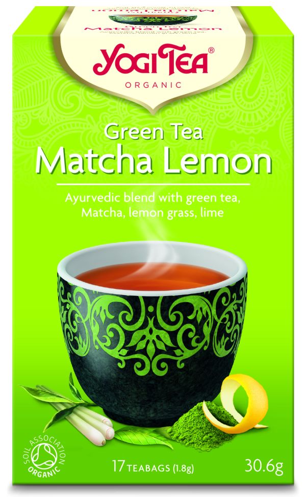 Yogi Tea Green Matcha Lemon Detox Drink BIO