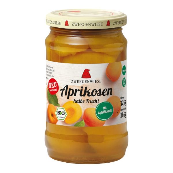 Organic Apricots with Apple Syrup