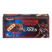 Cake with Sweet and Sour Filling and Chocolate Topping