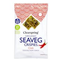 Seaveg Crispies NORI Σνακ με Τσίλι -Χ/ΓΛ. -ΒΙΟ