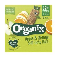 6 Βιολογικές Μπάρες Βρώμης με Μήλο & Πορτοκάλι - Από 3 χρονών