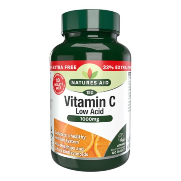 Vitamin C Low Acid - 1000 mg