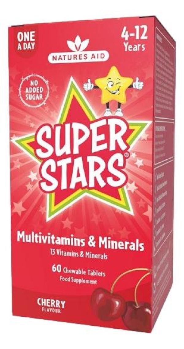 Multivitamins & Minerals Μασώμενα Δισκία Κεράσι (4-12 ετών)