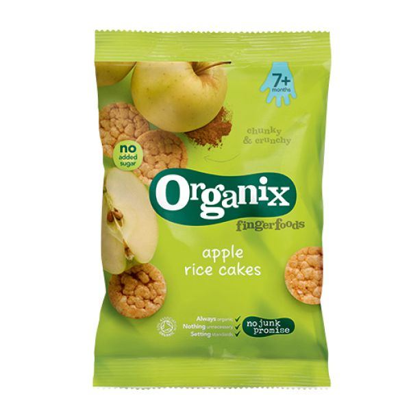 Organic Apple Rice Cake 7+ Months