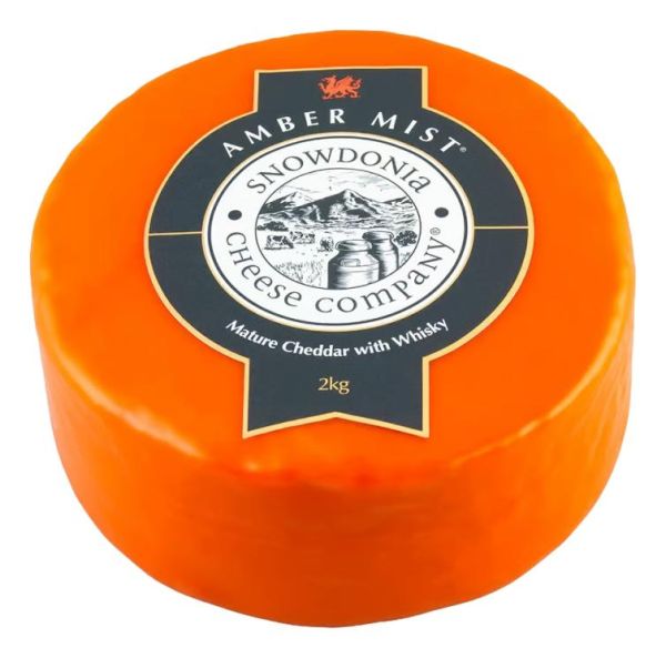 Amber Mist Whiskey Cheddar Cheese