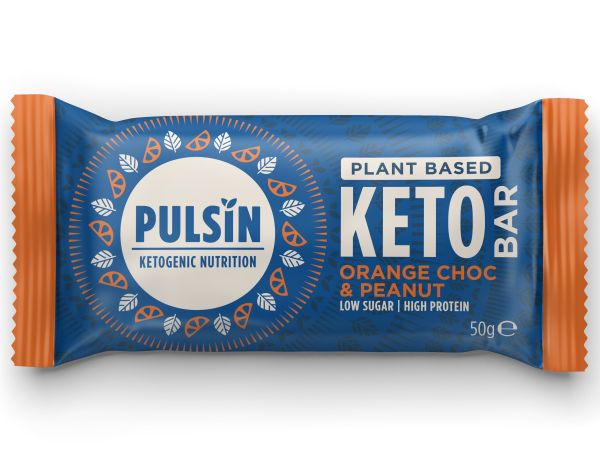 Μπάρα Πρωτείνης Keto με άρωμα Πορτοκάλι BIO