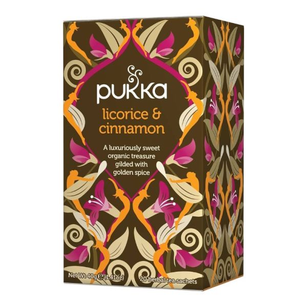 Pukka Licorice & Cinnamon Tea