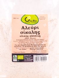 Βιολογικό Αλεύρι Σίκαλης Ολικής Άλεσης