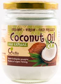 Βιολογικό Λάδι Καρύδας Παρθένο Ψυχρής Έκθλιψης Raw