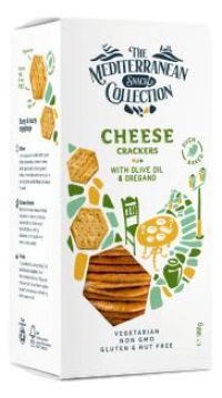 Κράκερ Τυριού Χωρίς Γλουτένη με Ελαιόλαδο & Ρίγανη