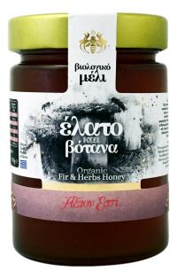 Βιολογικό Μέλι Έλατο και Βότανα