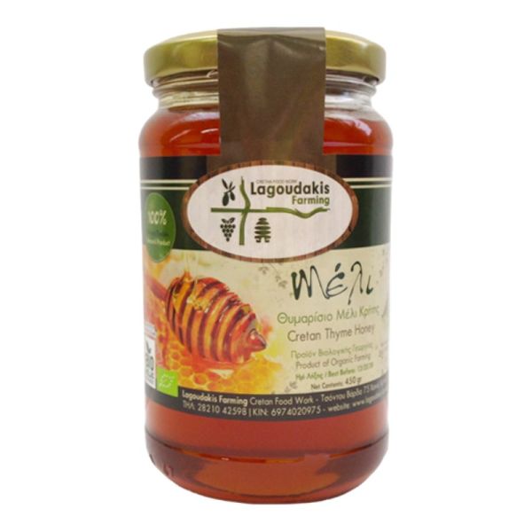 Organic Thyme Honey from Crete