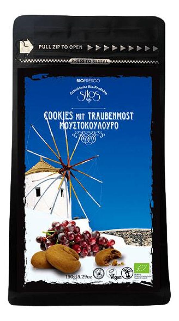Organic Mustokouloura Cookies