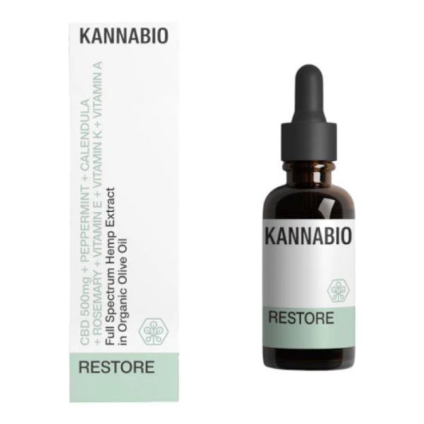 RESTORE CBD 5% + Εκχυλίσματα βοτάνων + Βιταμίνες