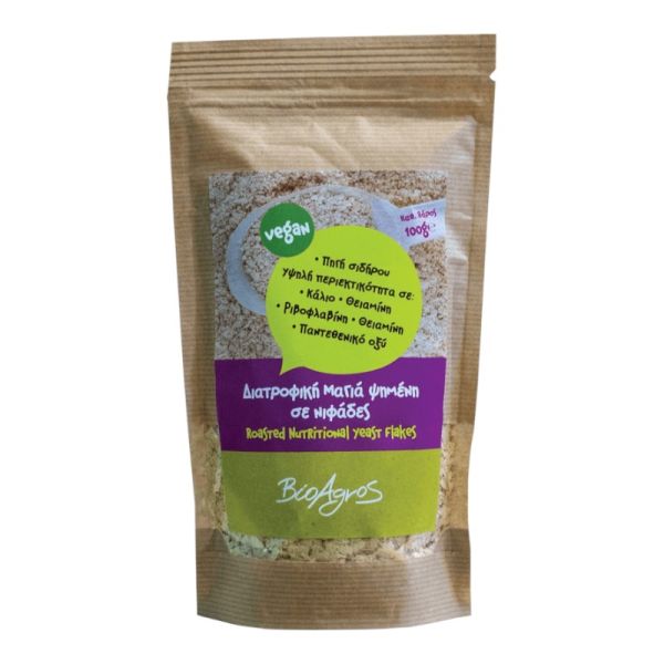 Διατροφική Μαγιά Ψημένη σε Νιφάδες ΒΙΟ