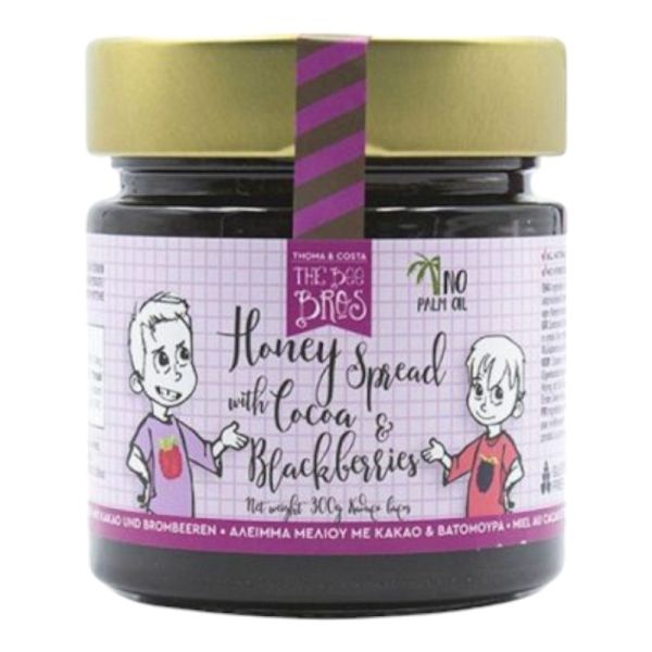 Honey Spread with Cocoa and Raspberry