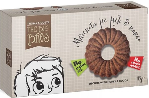 Organic Honey & Cocoa Cookies