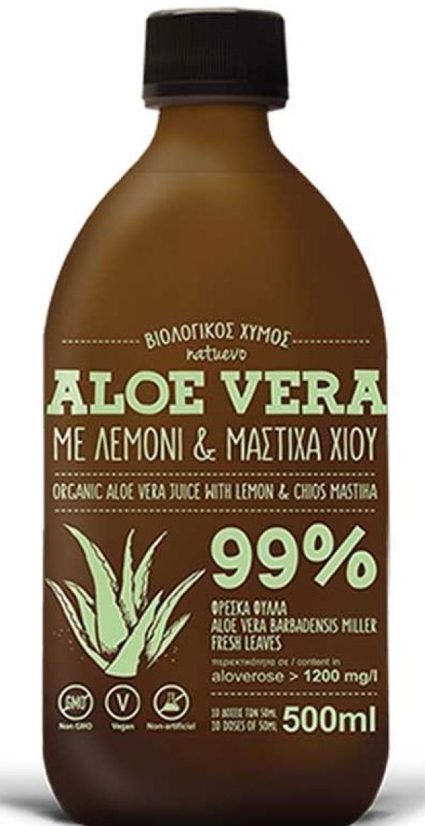 Χυμός Αλόη, Λεμόνι & Μαστίχα Χίου ΒΙΟ