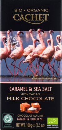 Organic Milk Chocolate with Caramel and Sea Salt
