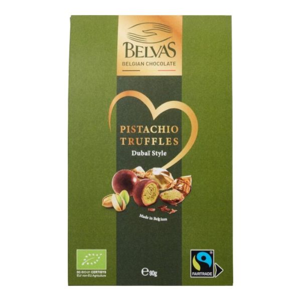 Pistachio Truffles Aegina - Dubai Style