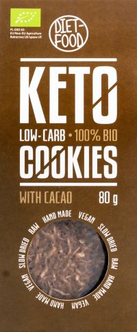 Μπισκότα Keto με Κακάο