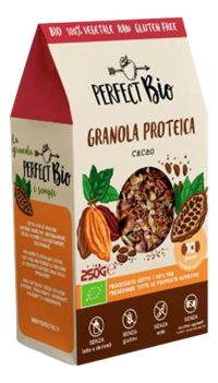 Granola Πρωτεΐνης Φυστίκι & Κακάο ΒΙΟ