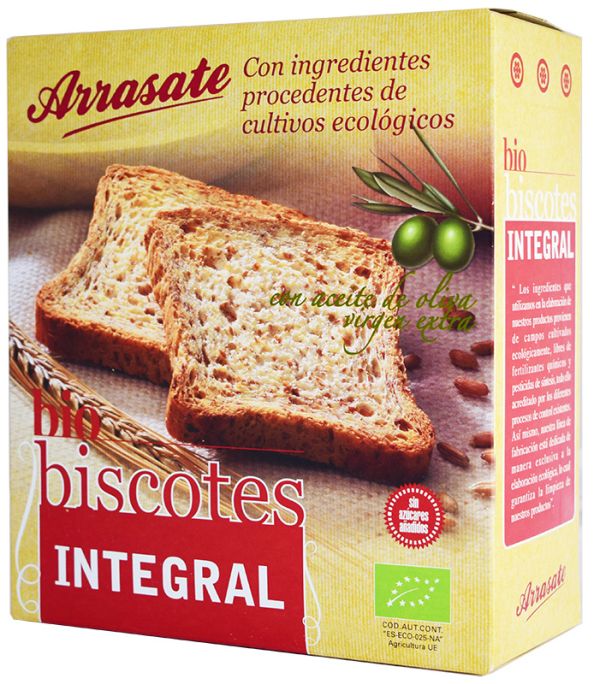 Whole Wheat Rusks with Olive Oil