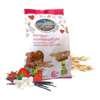 Μπισκότα Βρώμης με Φράουλα και Βανίλια