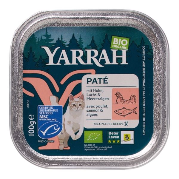 Cat-Pate chicken salmon, grain-free