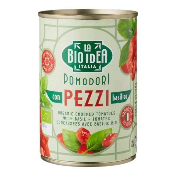 Ψιλοκομμένη Τομάτα (Κονκασέ) με βασιλικό