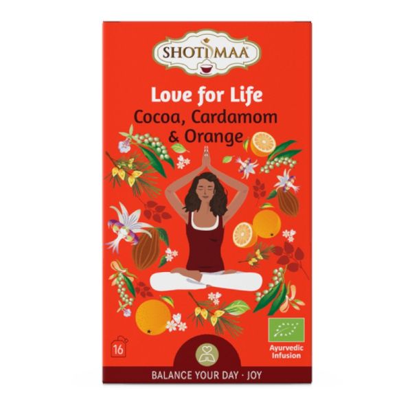 Love for Life Tea with Cocoa, Cardamom, Orange