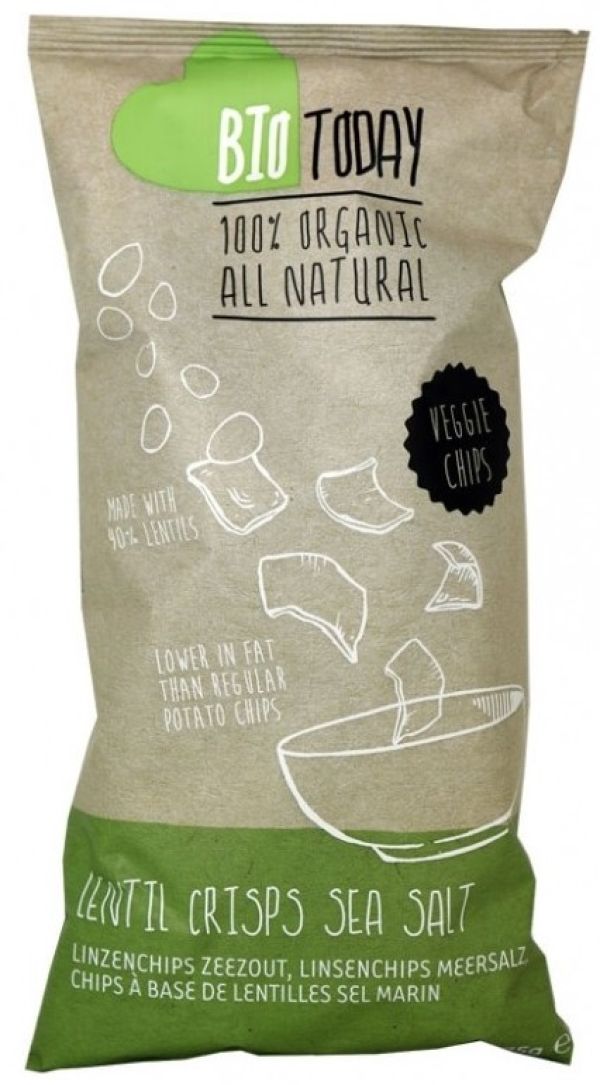 Lentil & Sea Salt Chips BIO