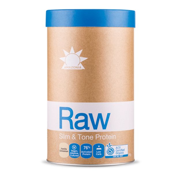 Raw Protein Slim Tone Vanilla and Cinnamon