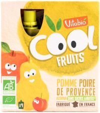 Cool Fruits Επιδόρπιο Μήλο, Αχλάδι, Ασερόλα (4άδα)