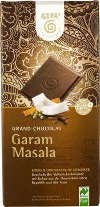 Σοκολάτα Γάλακτος με Garam Masala