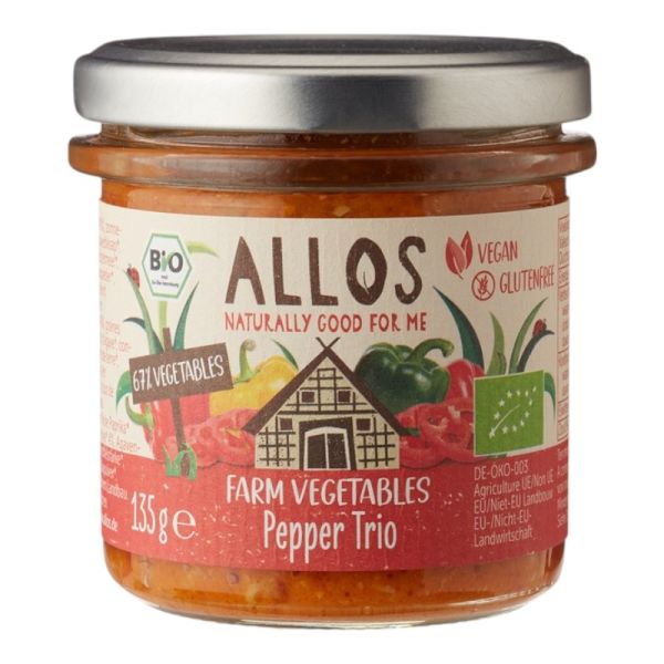 Άλειμμα με λαχανικά και πιπεριά