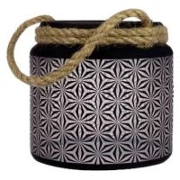 Φανός Γυάλινο Ανθρακί