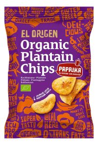 Τσιπς Μπανάνας με Πάπρικα