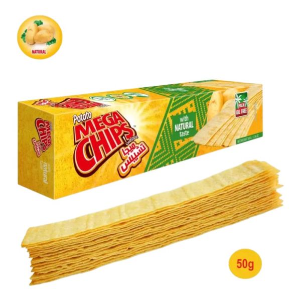 Mega Chips Natural with Salt