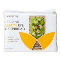 Rye Crackers with Sesame