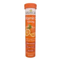 Vitamin C 1000mg (Αναβράζουσες Ταμπλέτες με γεύση πορτοκάλι)
